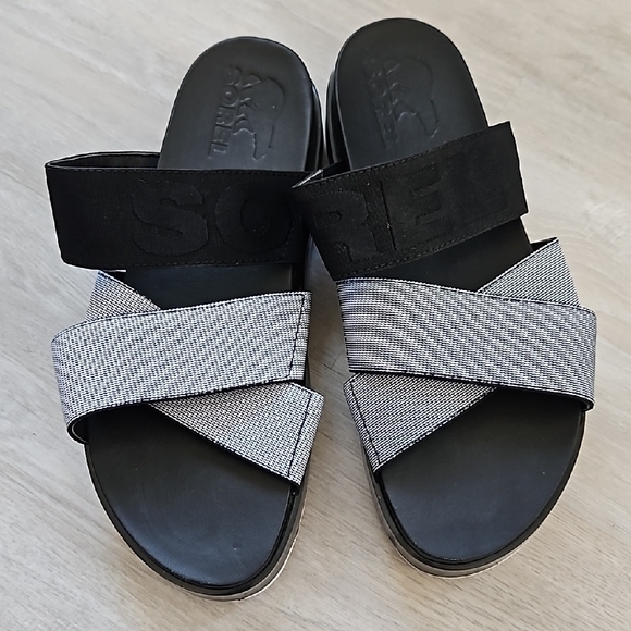 Sorel Shoes - Sorel Black and Gray Shoes